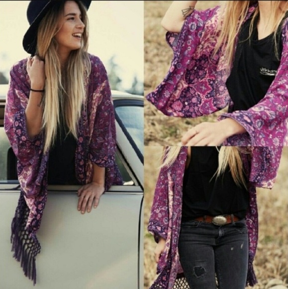 Bohemian boho bikini cover up - Picture 3 of 7